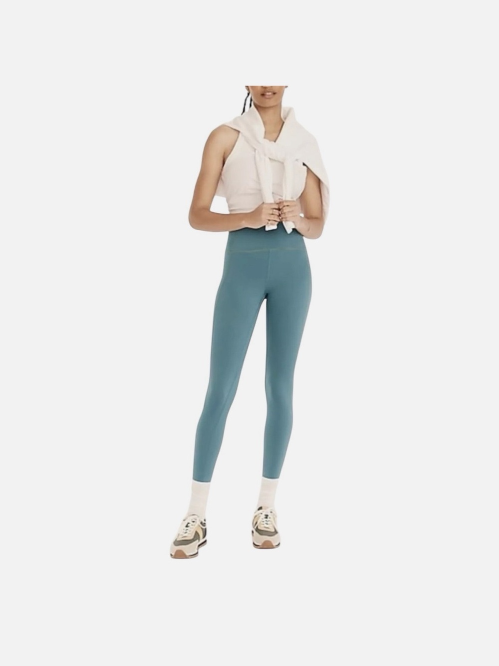 J. Crew Cloudstretch High-Rise Teal Leggings for Women